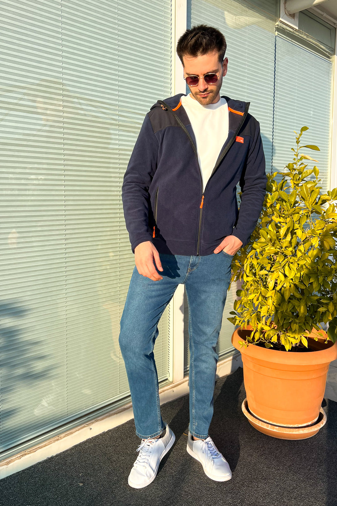 MPL Men's Zippered Hooded Sweatshirt 6044 - Berkeley