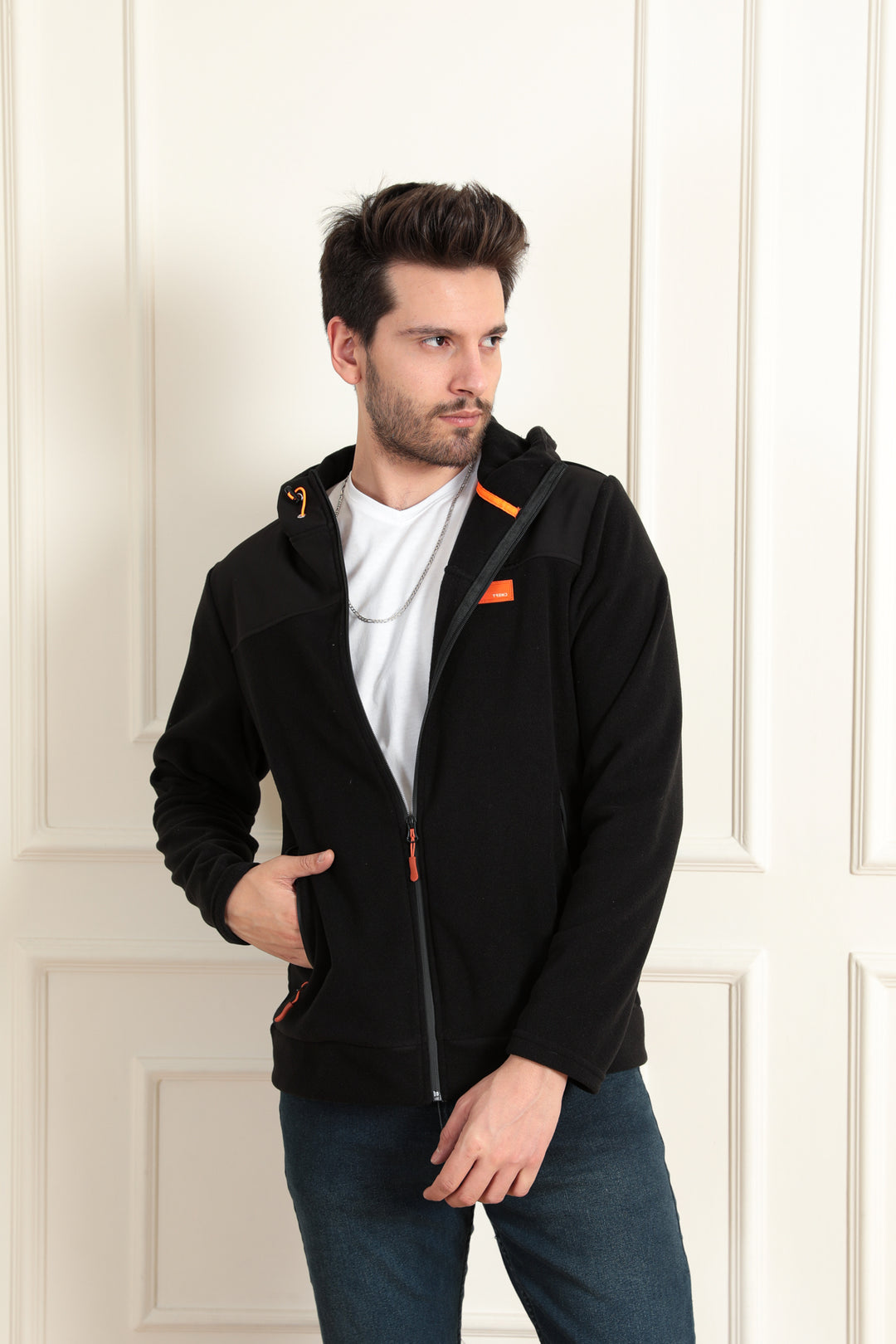 MPL Men's Zippered Hooded Sweatshirt 6044 - Sanlúcar de Barrameda