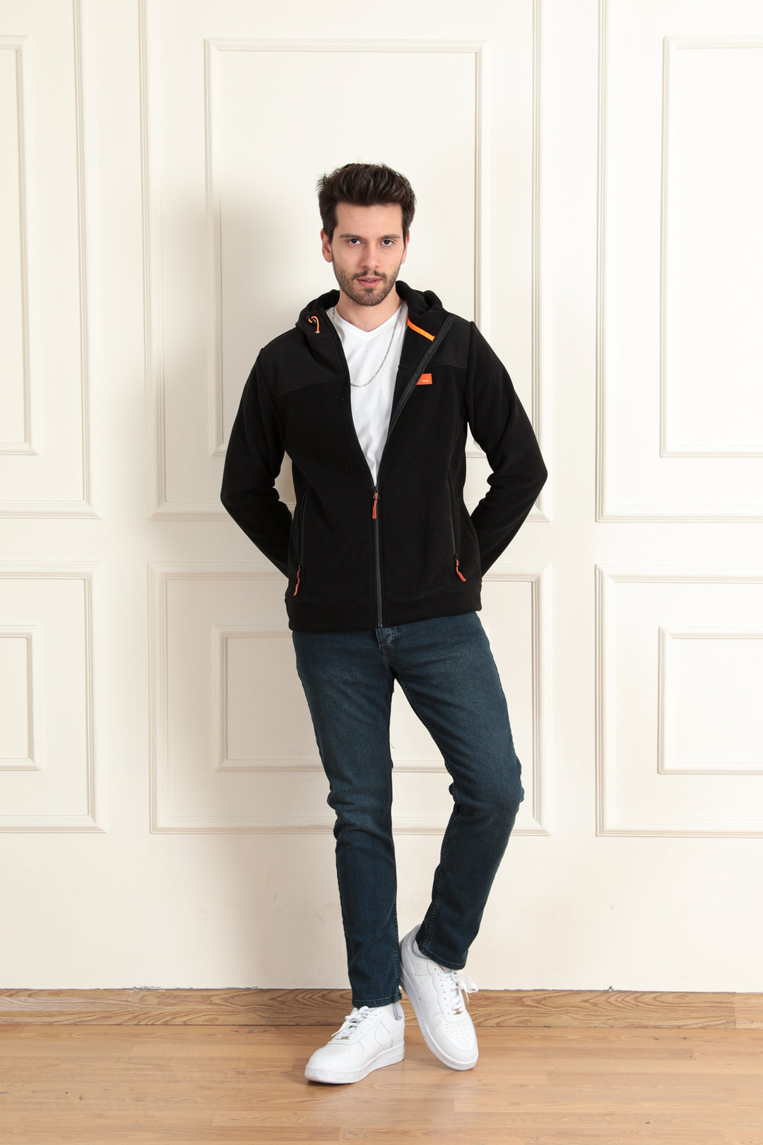 MPL Men's Zippered Hooded Sweatshirt 6044 - Sanlúcar de Barrameda