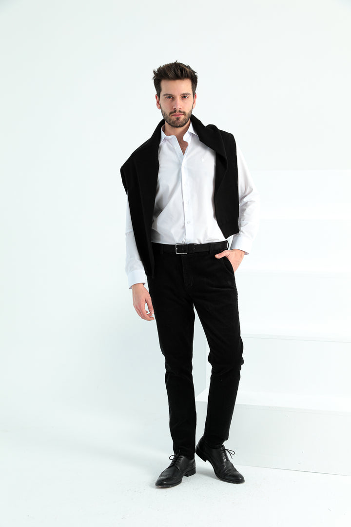 MPL Men's Slimfit Corduroy Pants - Leigh