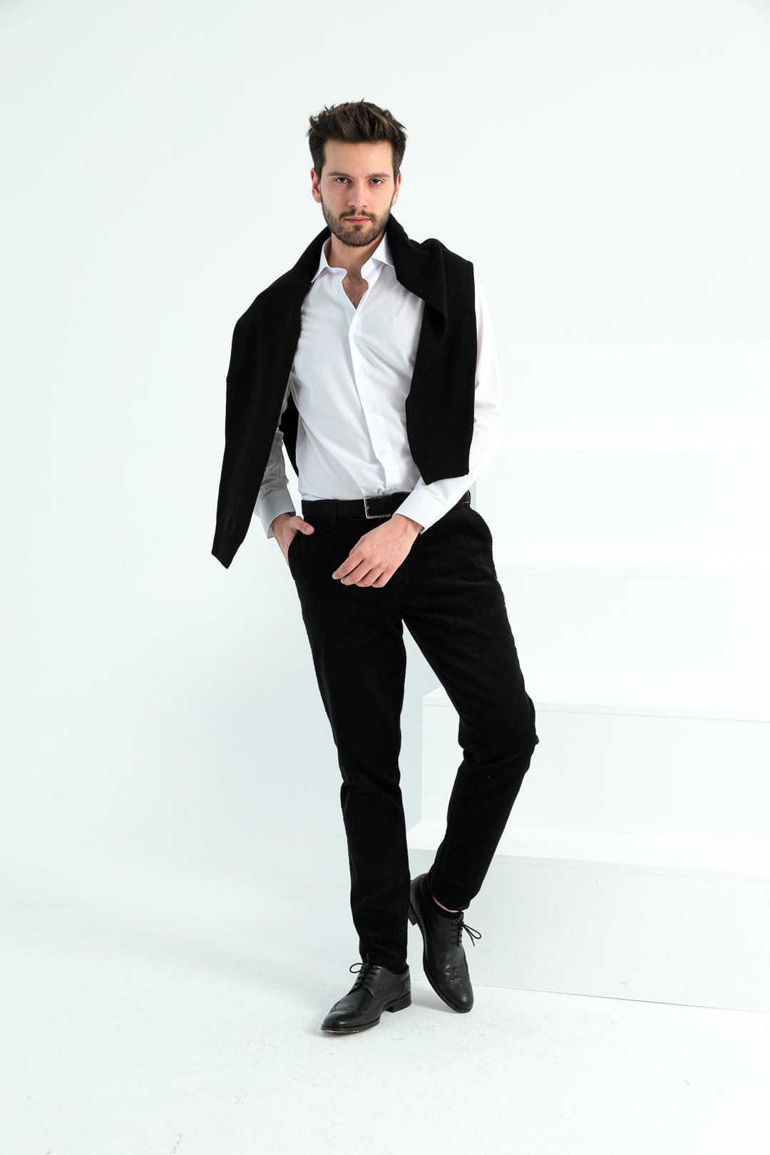 MPL Men's Slimfit Corduroy Pants - Leigh