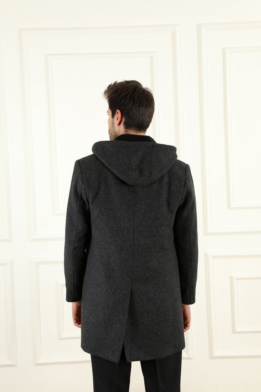MPL Men's Hooded Cashmere Coat 810 - Wake Forest