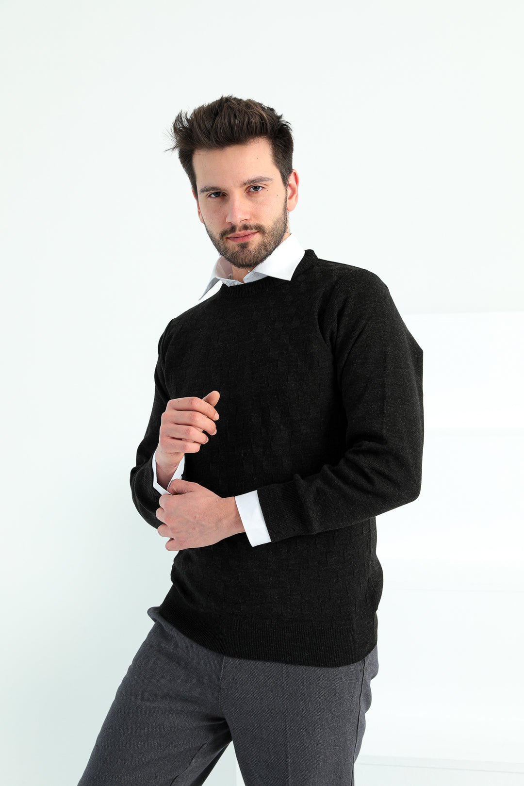 MPL Men's Crew Neck Sweater 910 - Port Huron