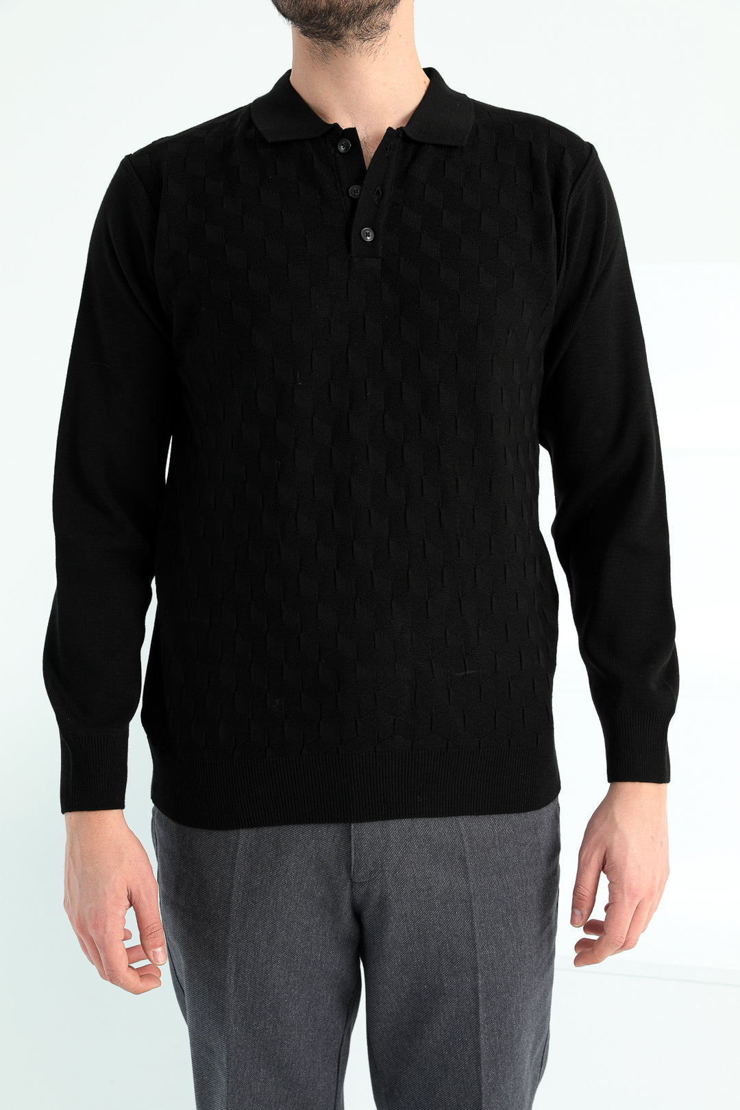 MPL Men's Polo Neck Sweater 910 - Sloviansk