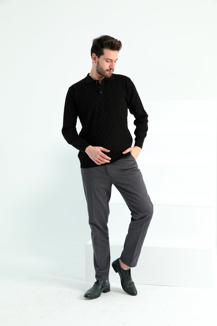 MPL Men's Polo Neck Sweater 910 - Sloviansk