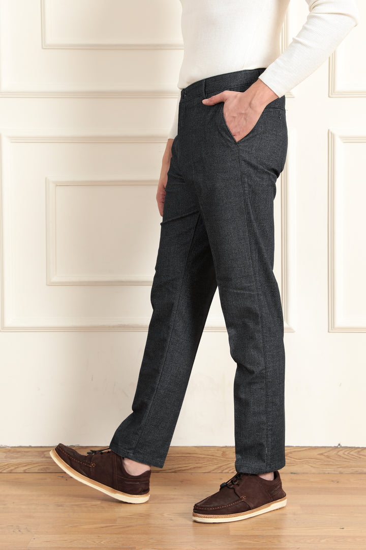 MPL Men's Wool Effect Classic Trousers - New Plymouth