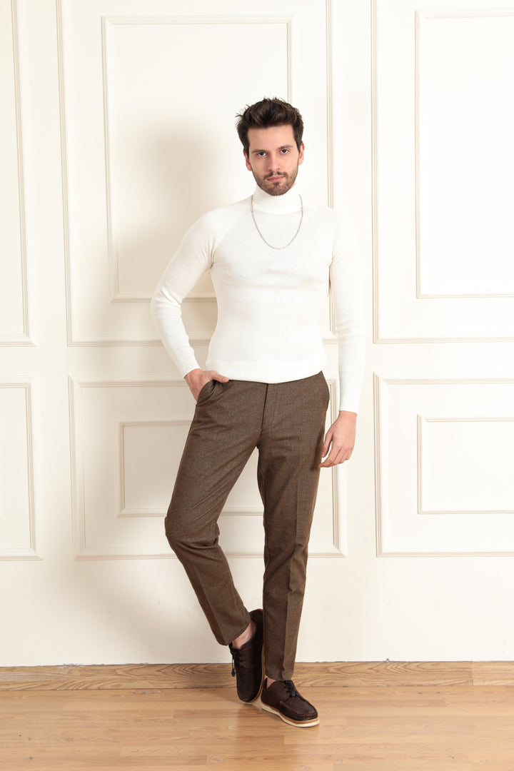MPL Men's Wool Effect Classic Trousers - Seevetal
