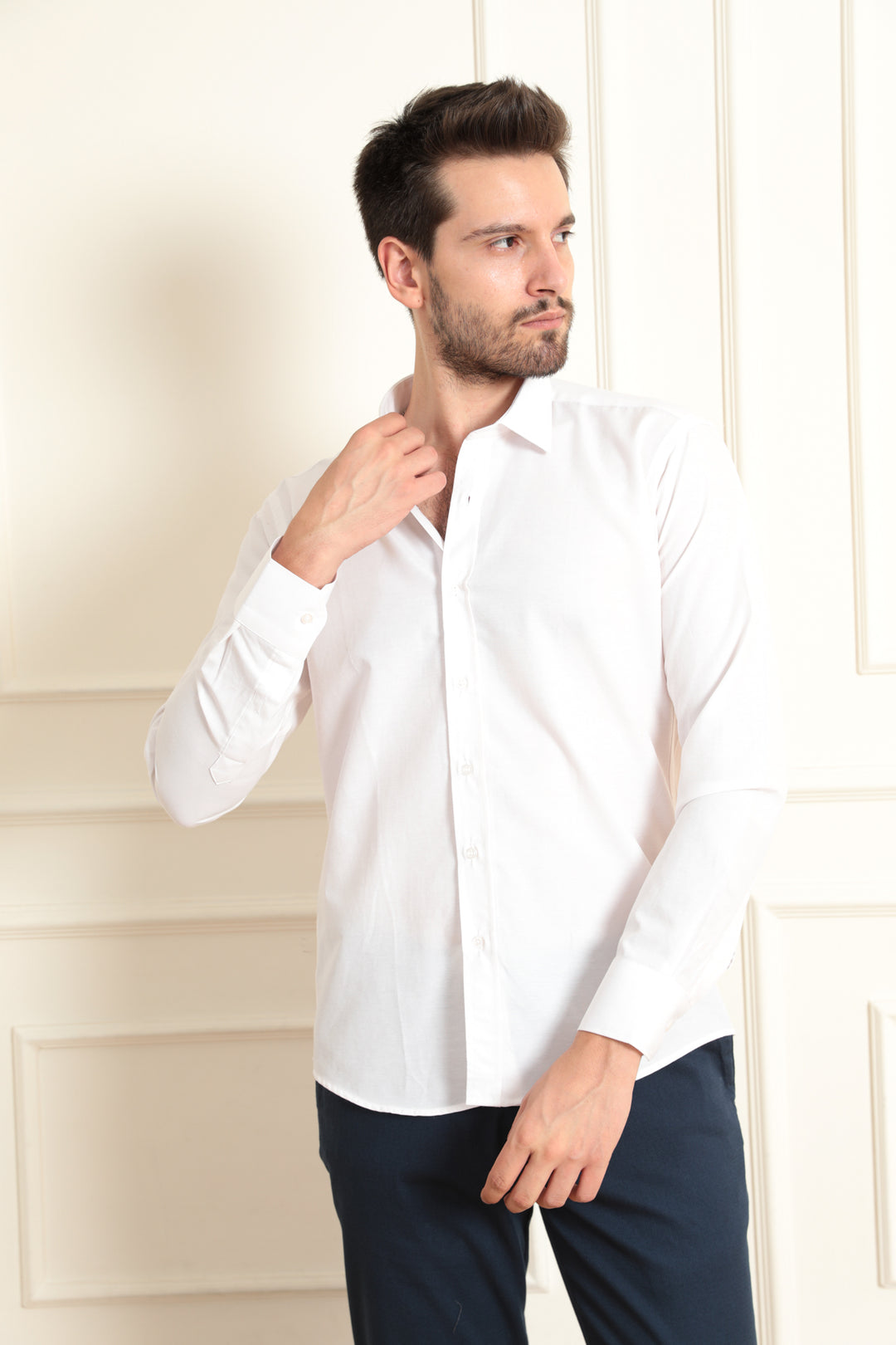 MPL Men's Long Sleeve Slimfit Shirt - Toulon