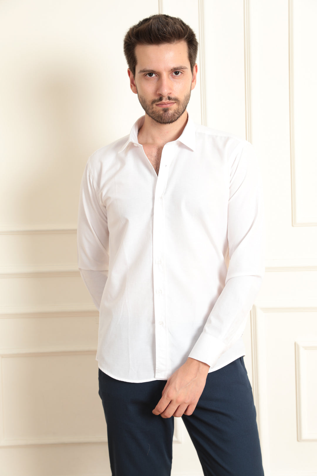 MPL Men's Long Sleeve Slimfit Shirt - Toulon
