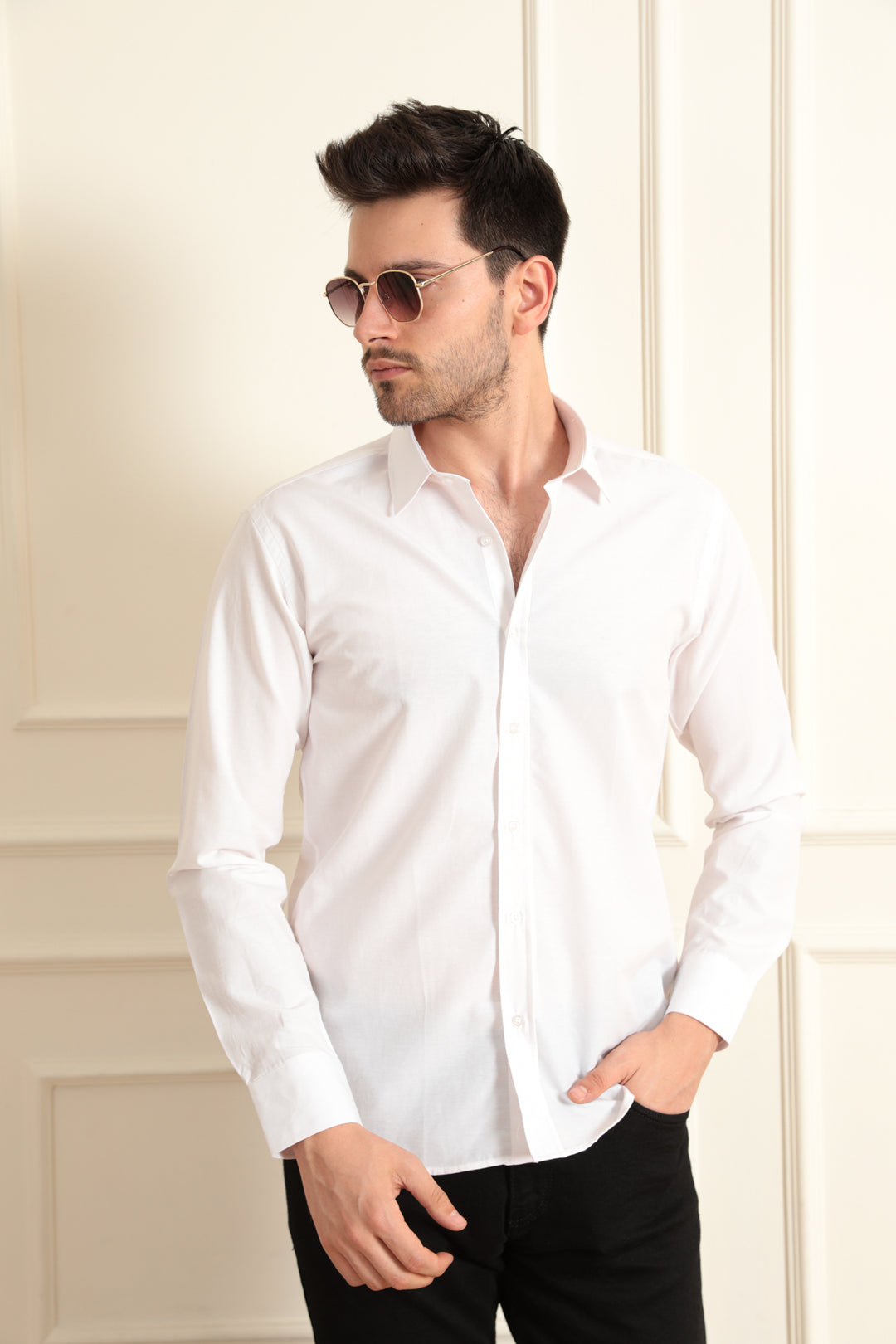 MPL Men's Long Sleeve Slimfit Shirt - Toulon