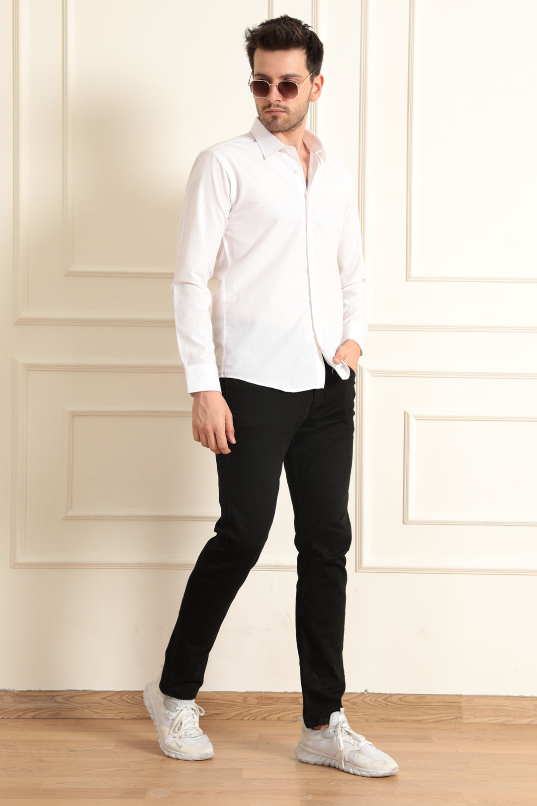 MPL Men's Long Sleeve Slimfit Shirt - Toulon