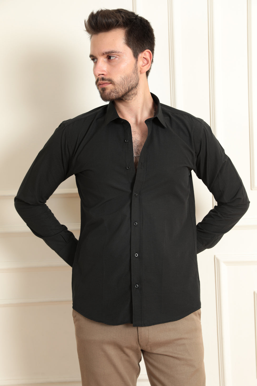 MPL Men's Long Sleeve Slimfit Shirt - Collado-Villalba