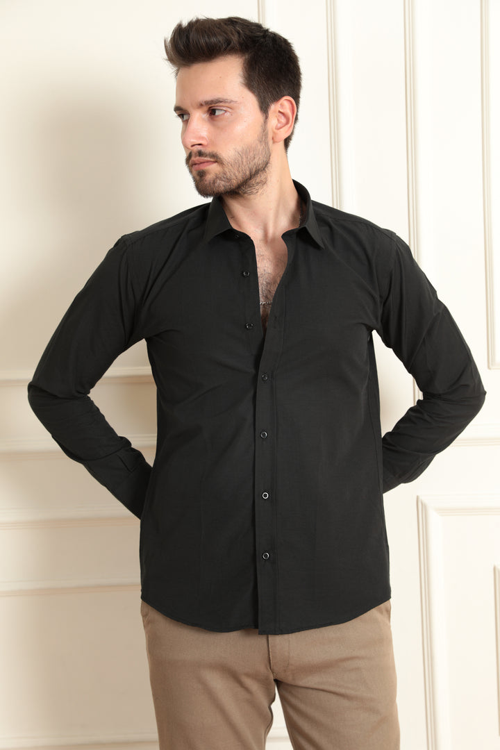 MPL Men's Long Sleeve Slimfit Shirt - Collado-Villalba