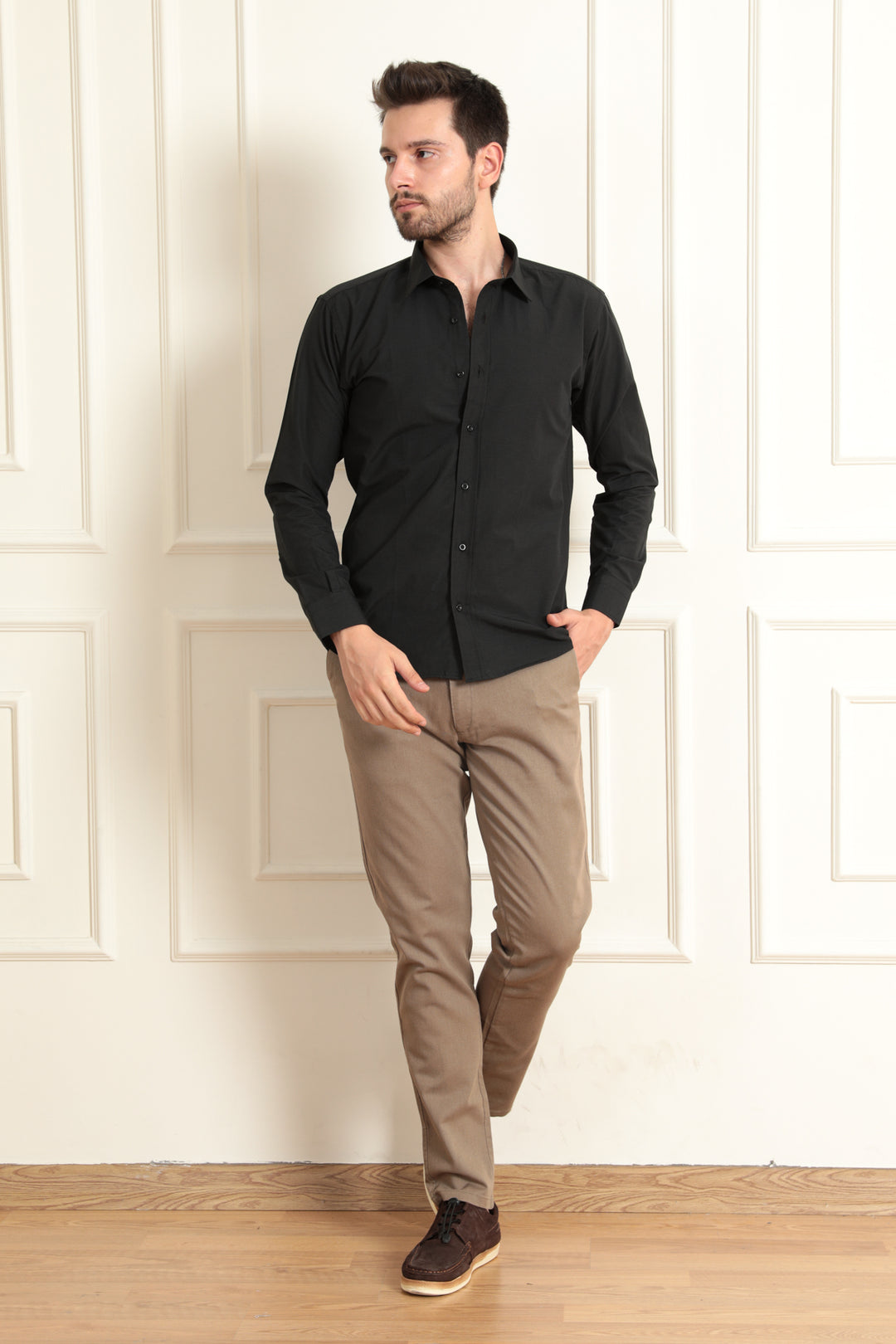MPL Men's Long Sleeve Slimfit Shirt - Collado-Villalba