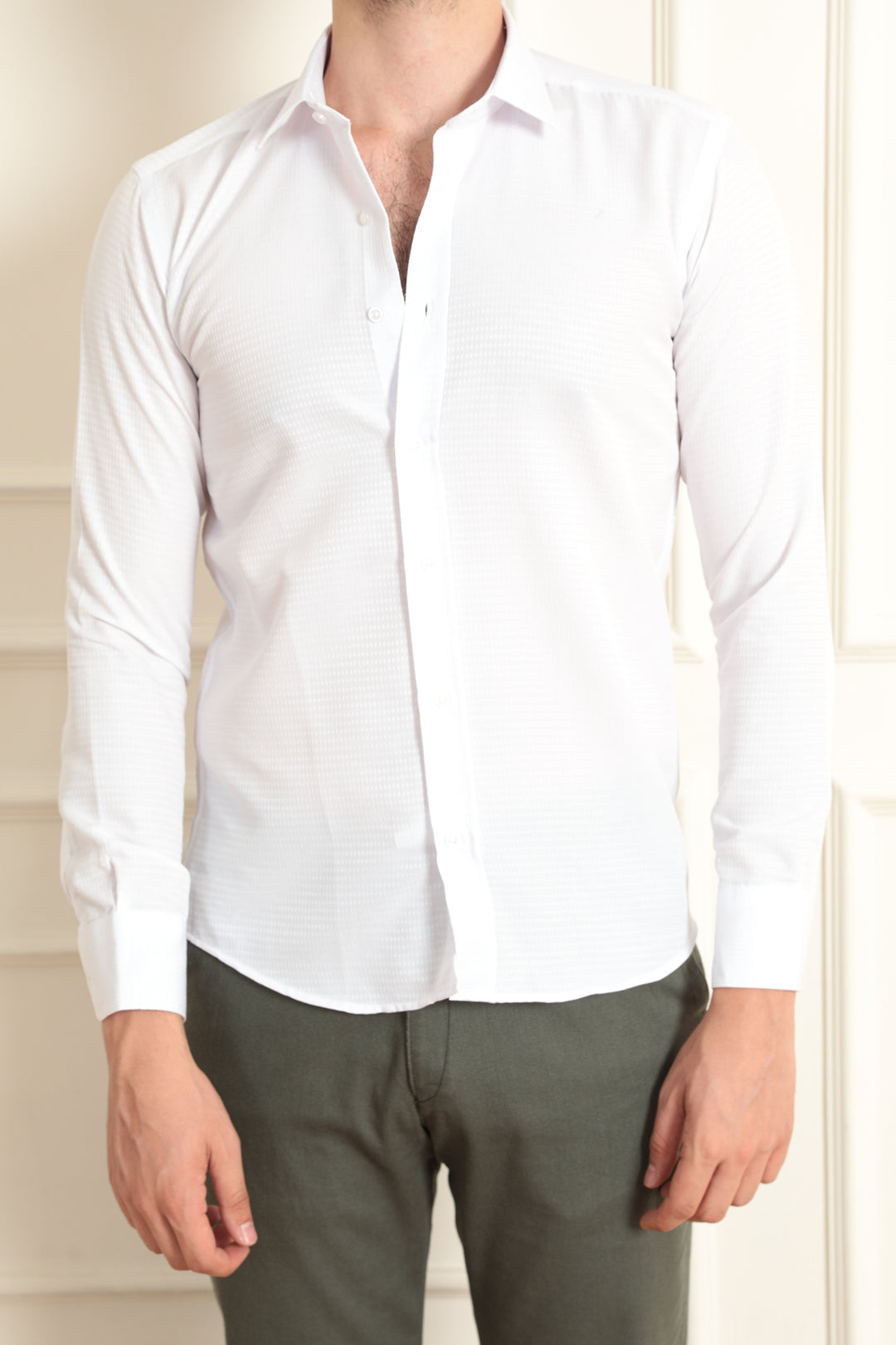 MPL Men's Patterned Shirt with 2 Buttons - Ternopil