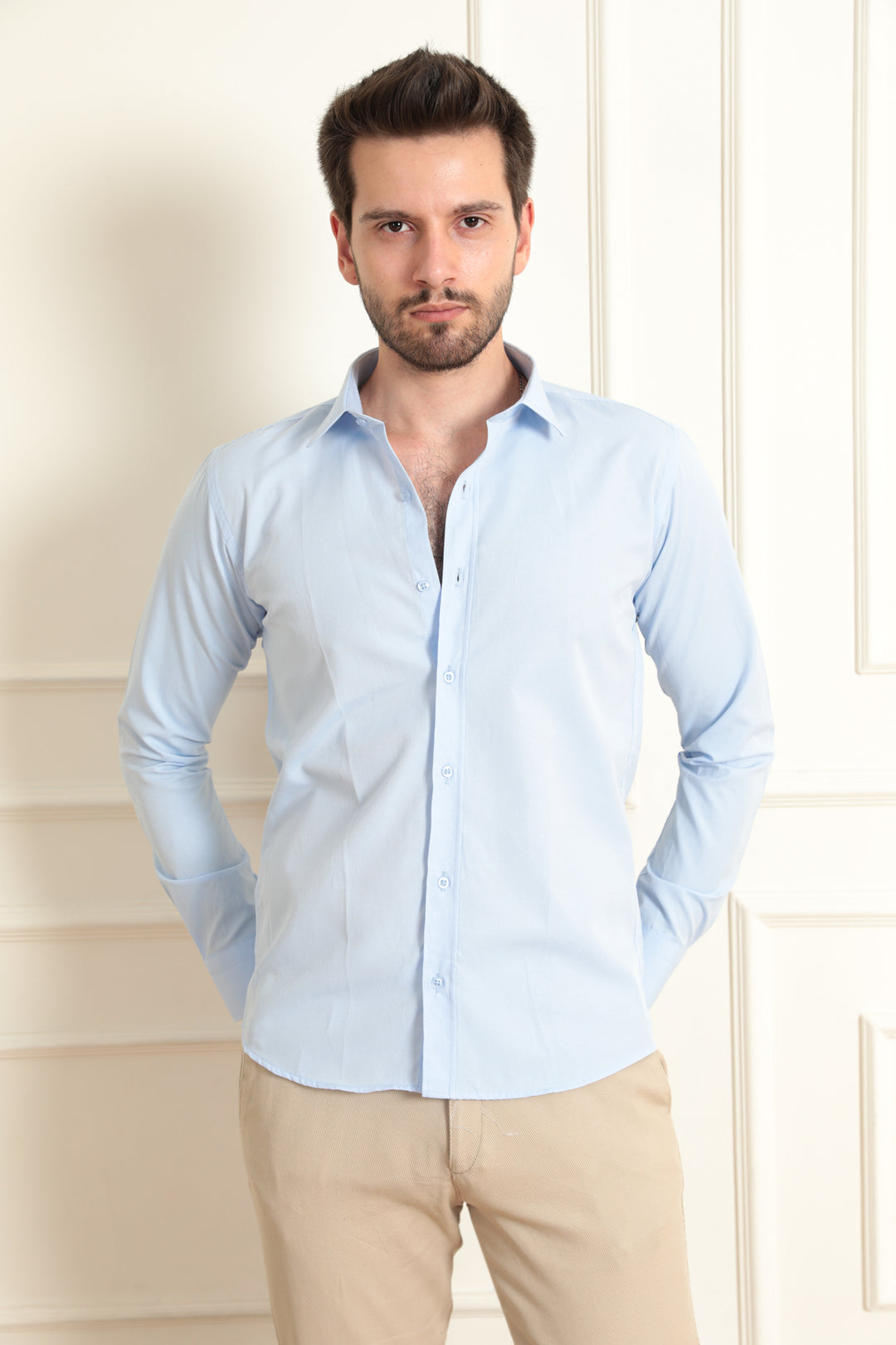 MPL Men's Patterned Shirt with 2 Buttons - Waipahu
