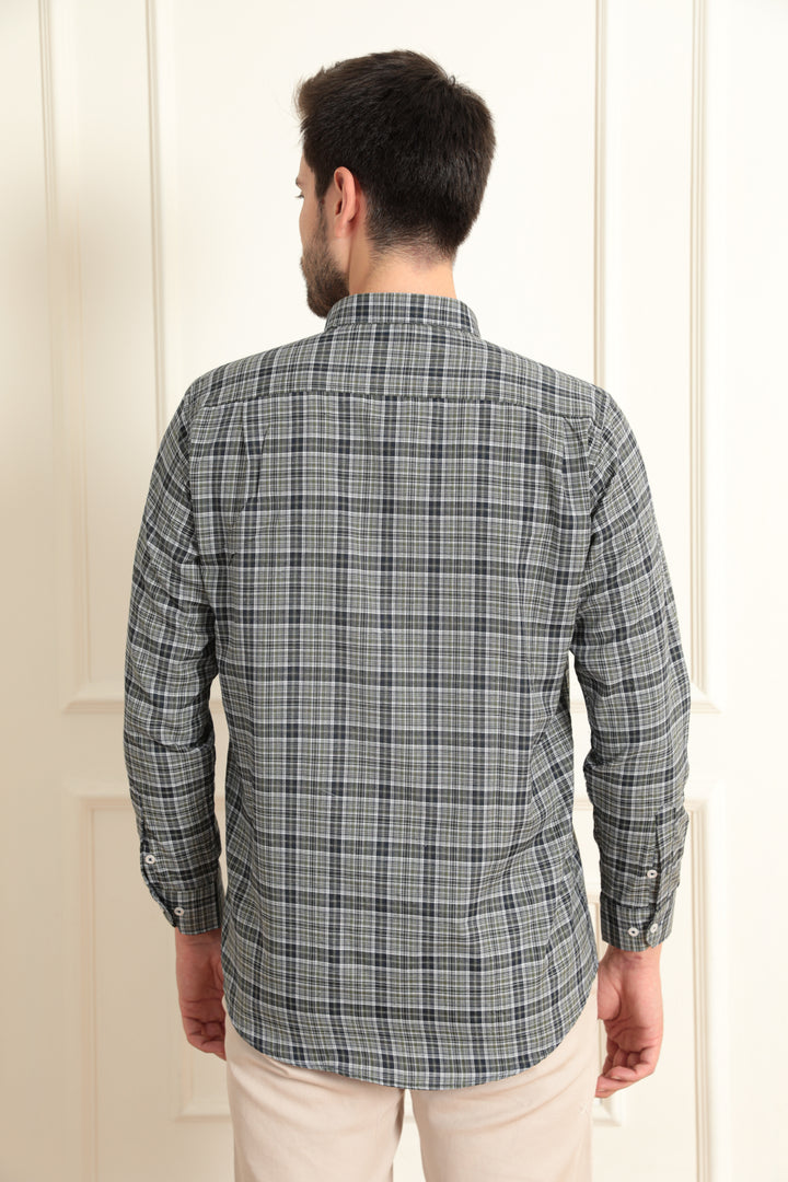 MPL Men's Long Sleeve Plaid Shirt - Fuengirola