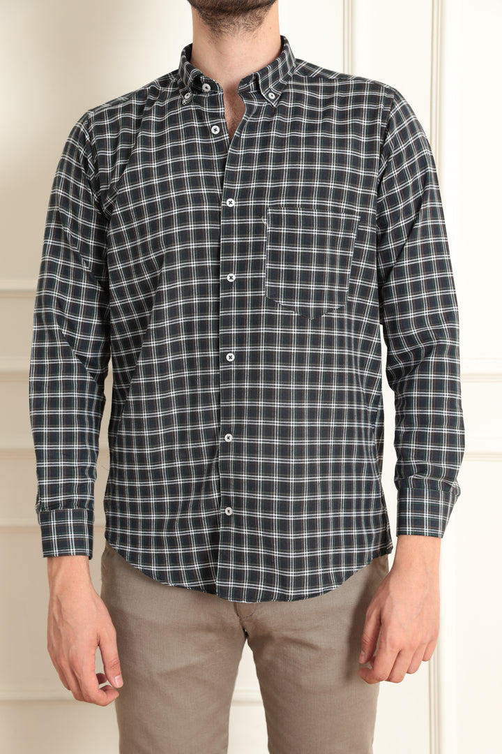 MPL Men's Long Sleeve Striped Shirt - Sevran