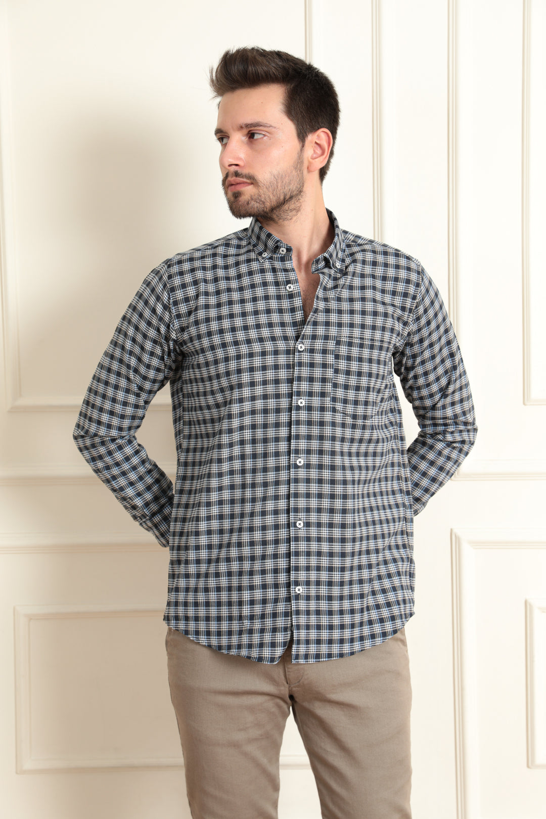 MPL Men's Long Sleeve Striped Shirt - Atotonilco el Alto