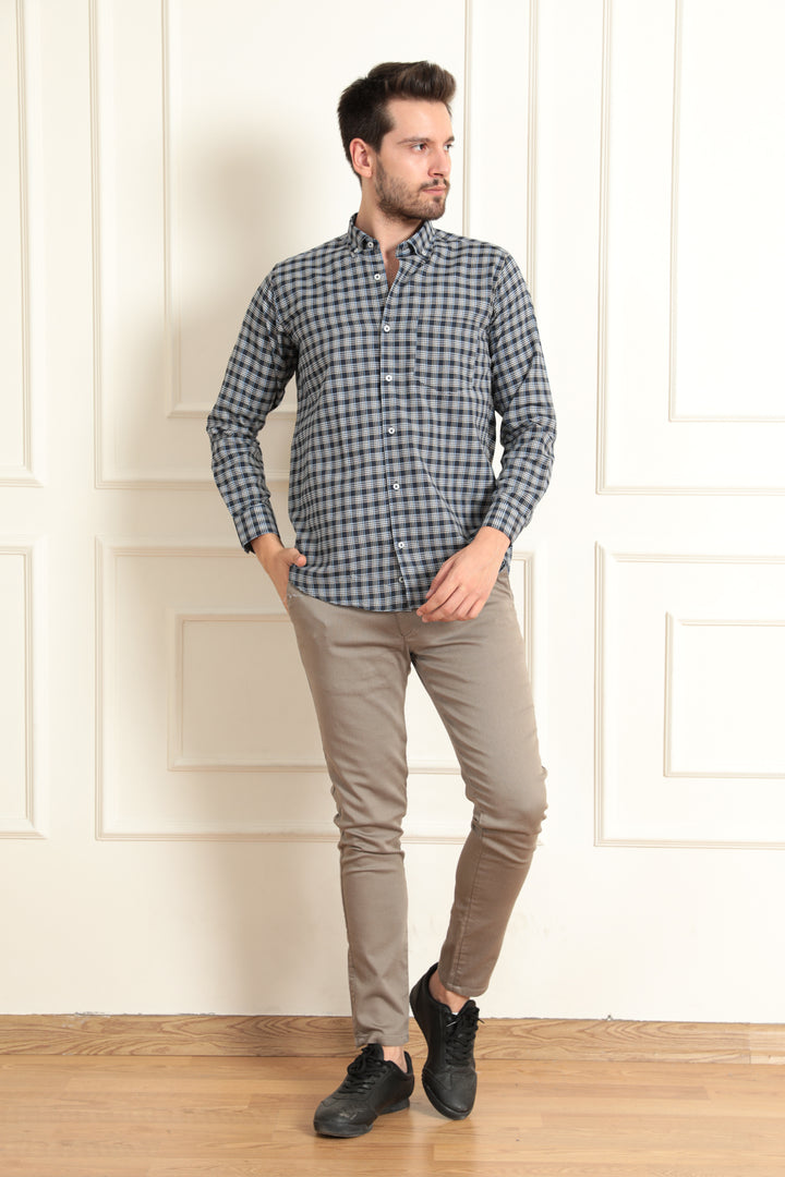 MPL Men's Long Sleeve Striped Shirt - Atotonilco el Alto