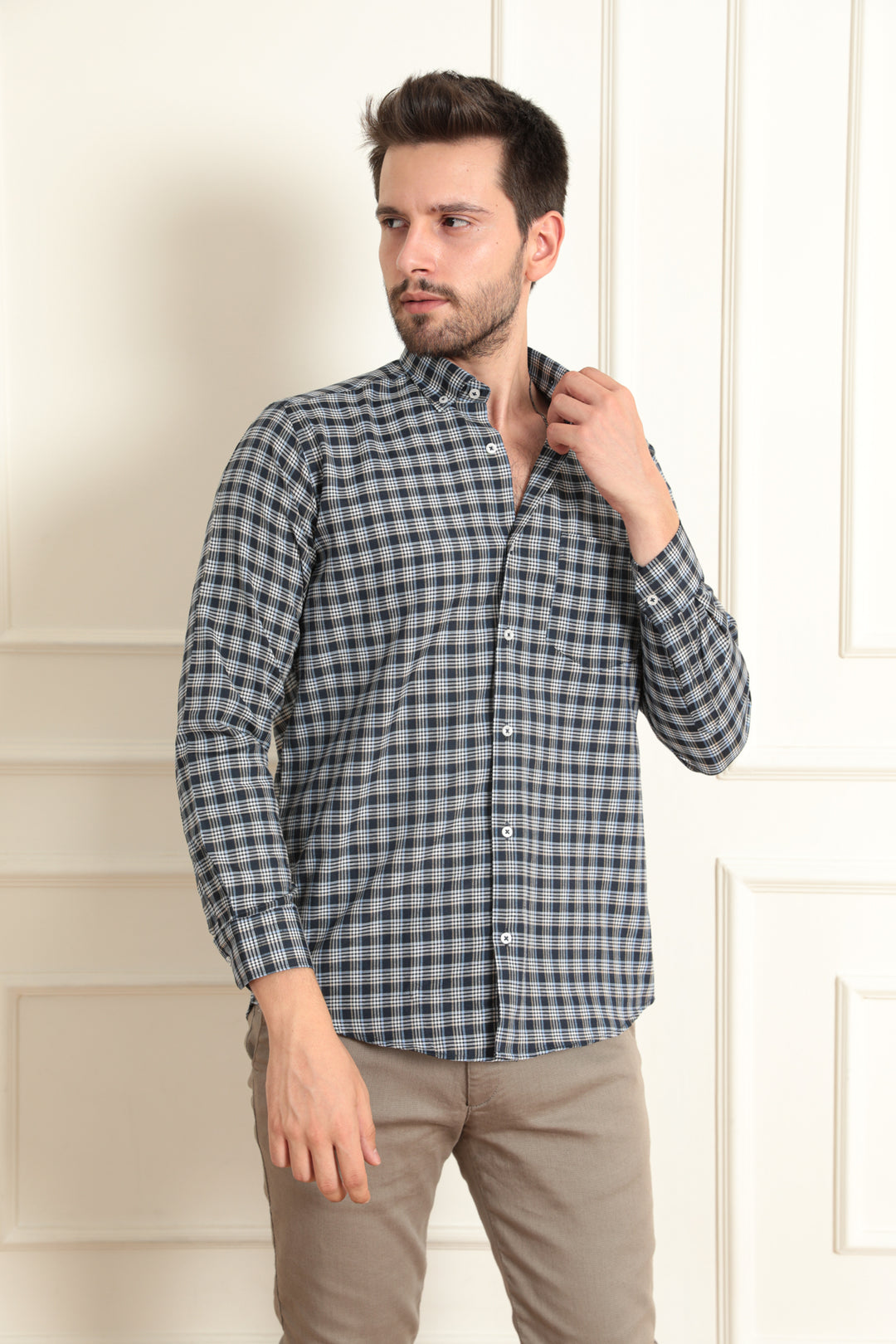 MPL Men's Long Sleeve Striped Shirt - Atotonilco el Alto