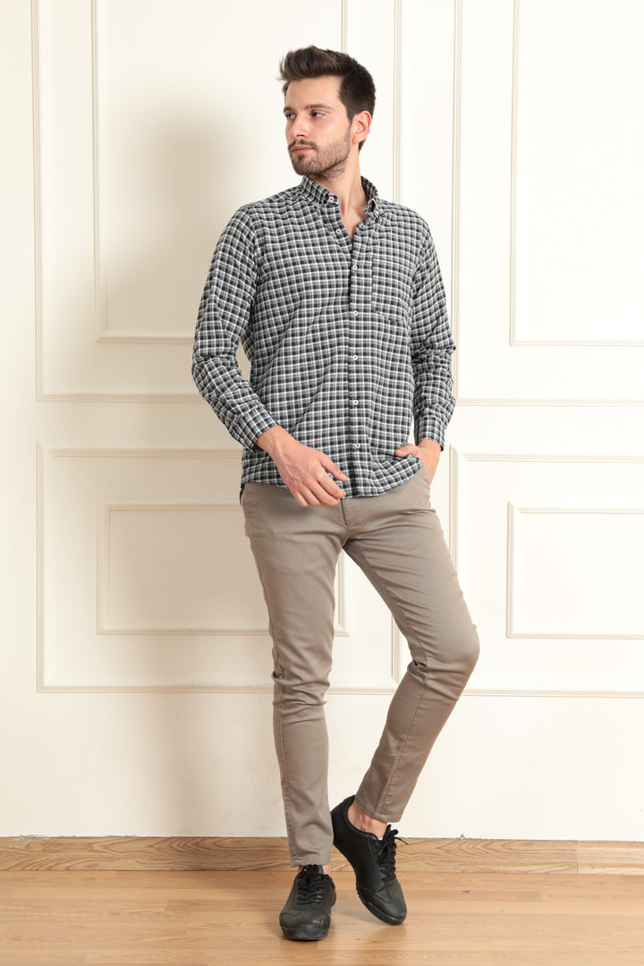 MPL Men's Long Sleeve Plaid Shirt - Mesa