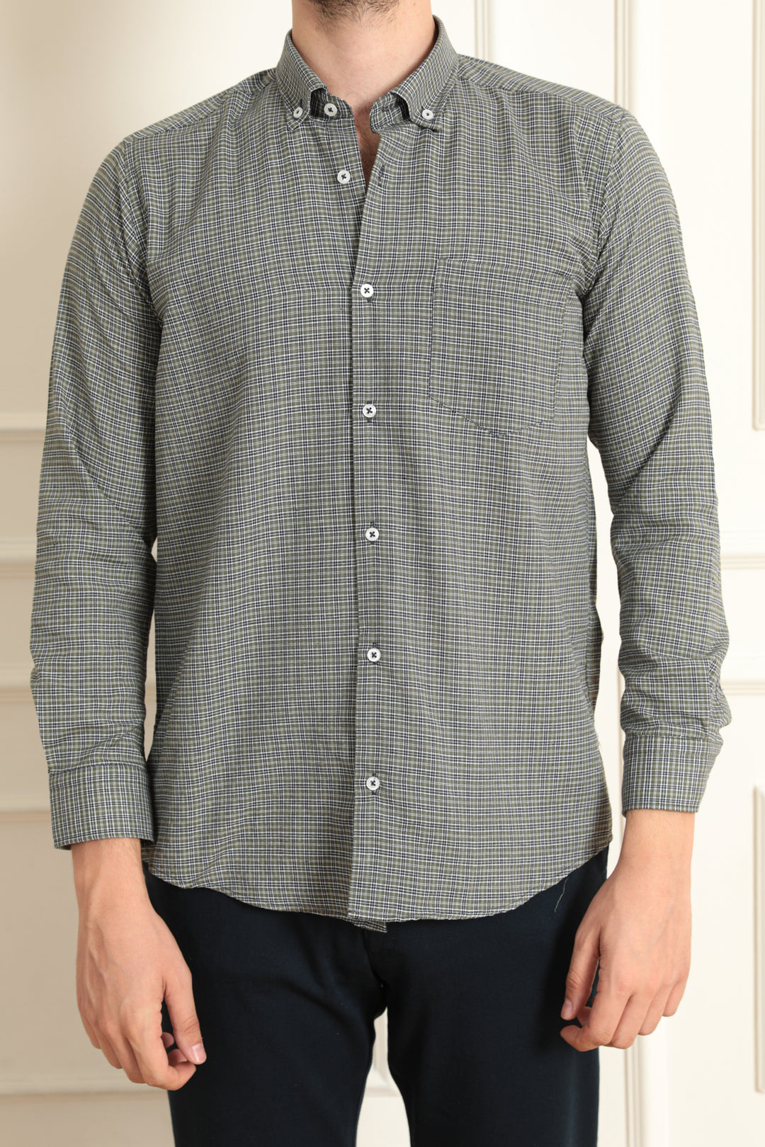 MPL Men's Long Sleeve Striped Shirt - Messina