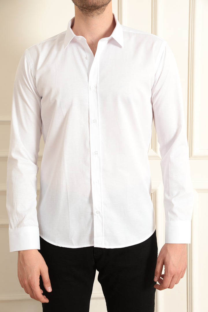 MPL Men's Patterned Shirt with 3 Buttons - Pflugerville