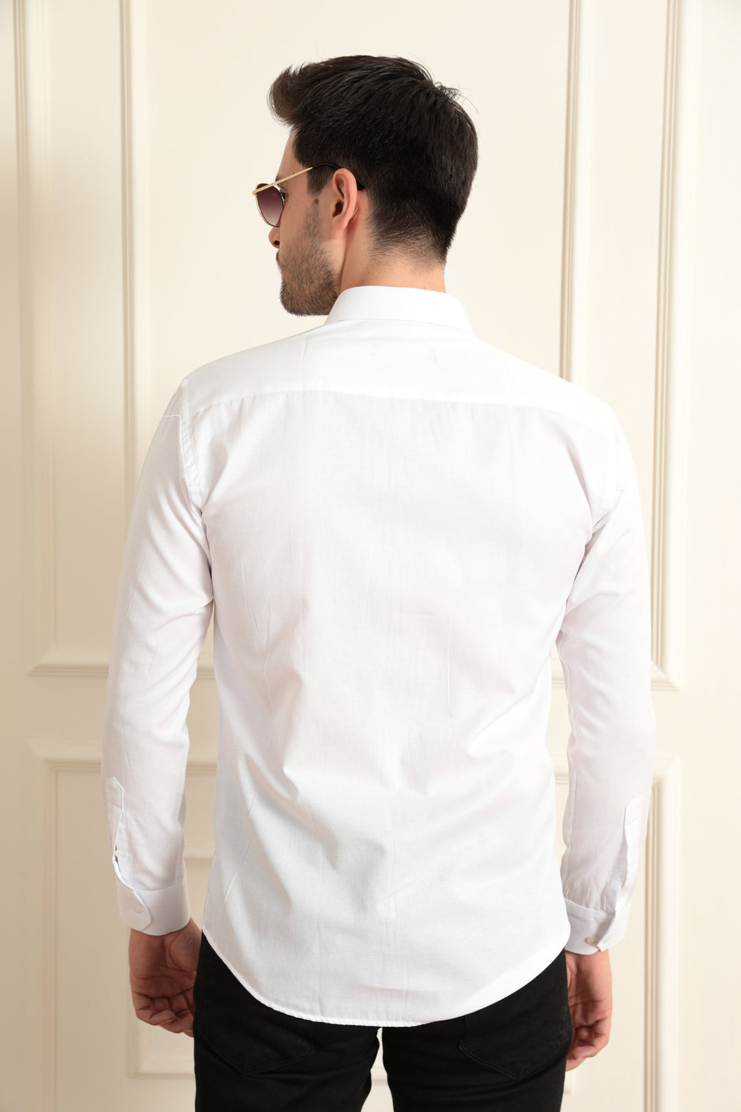 MPL Men's Patterned Shirt with 3 Buttons - Pflugerville