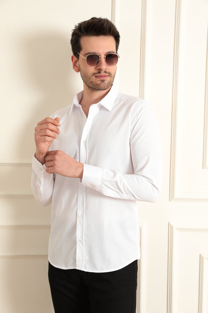 MPL Men's Patterned Shirt with 3 Buttons - Pflugerville