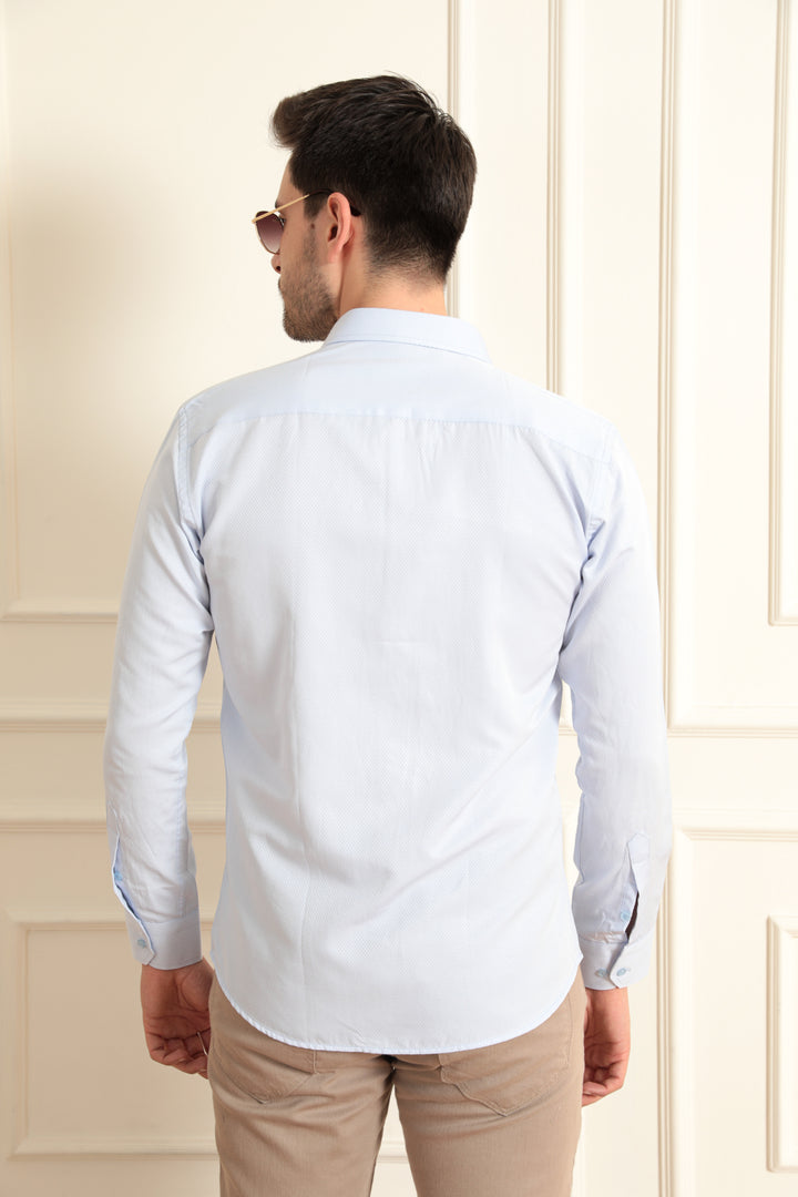 MPL Men's Patterned Shirt with 3 Buttons - Cottbus