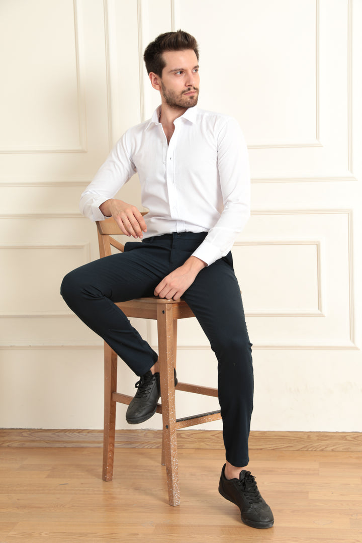 MPL Men's Patterned Shirt with 4 Buttons - Cleveland
