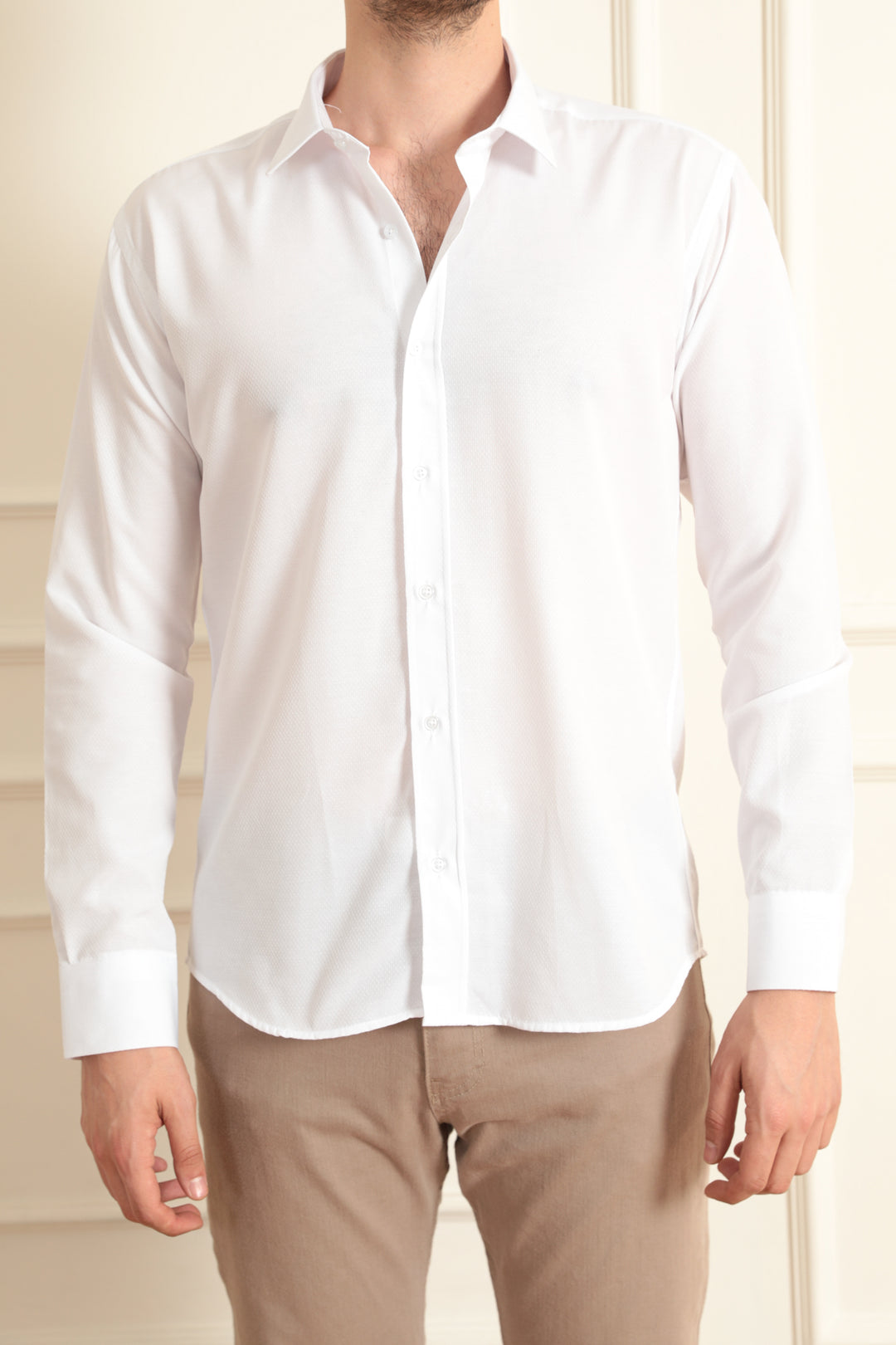 MPL Men's Patterned Shirt with 5 Buttons - Folkestone