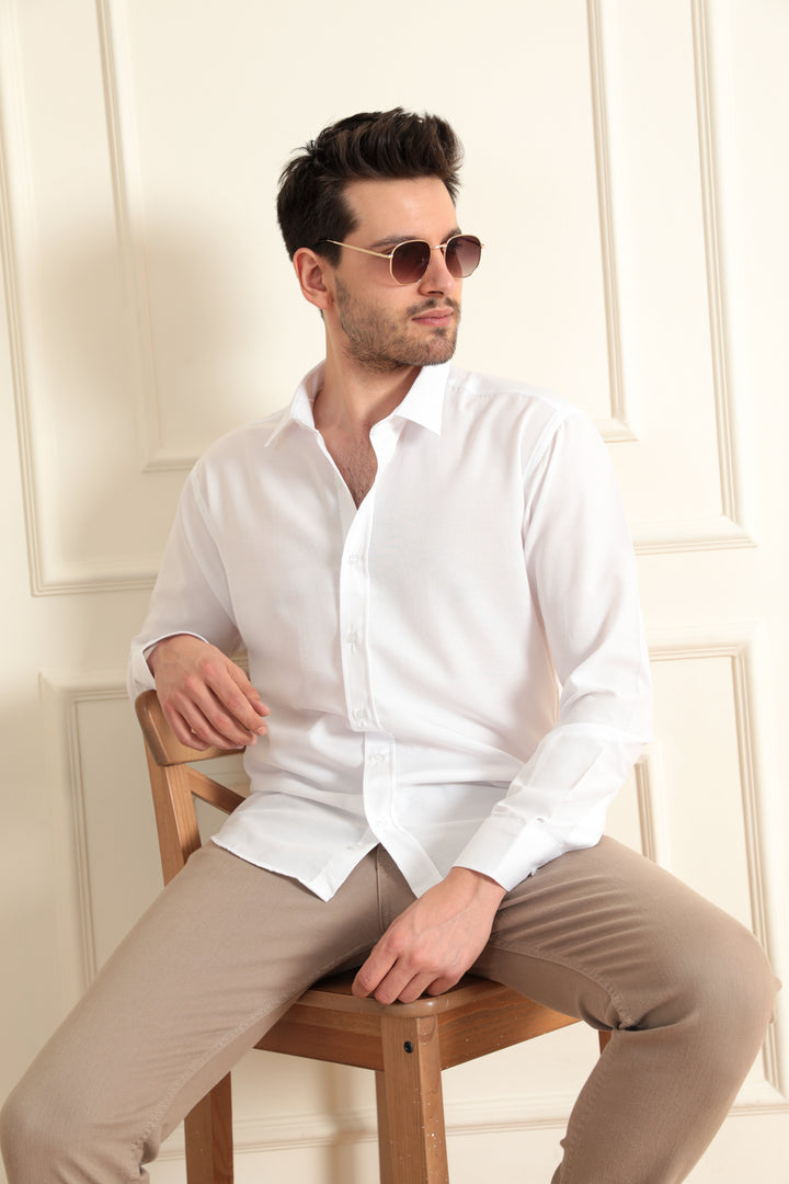 MPL Men's Patterned Shirt with 5 Buttons - Folkestone