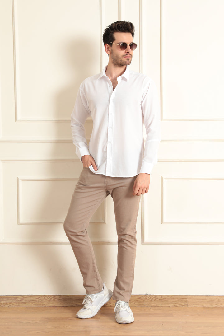 MPL Men's Patterned Shirt with 5 Buttons - Folkestone