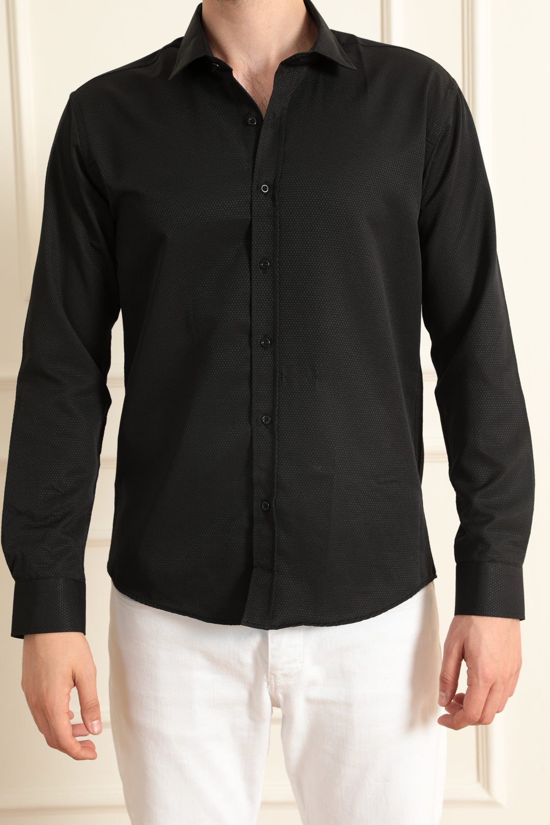 MPL Men's Patterned Shirt with 5 Buttons - Mitcham