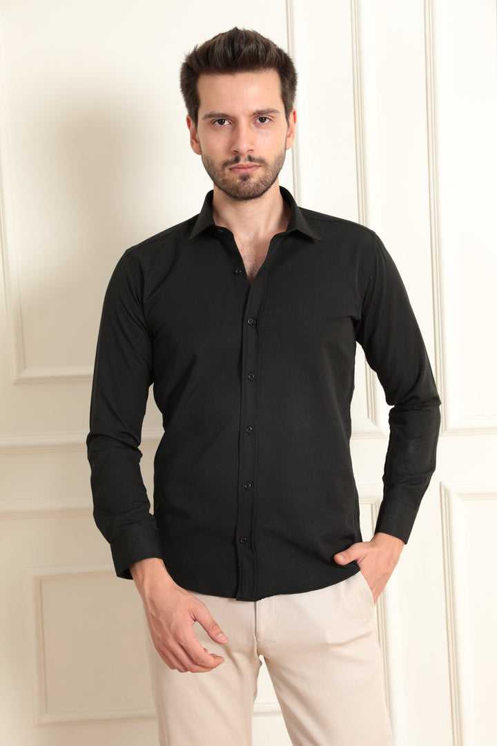 MPL Men's Patterned Shirt with 8 Buttons - Bountiful