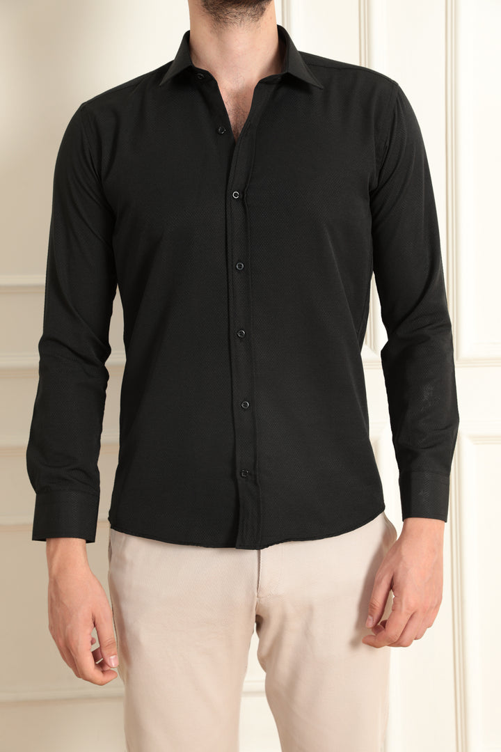 MPL Men's Patterned Shirt with 8 Buttons - Bountiful