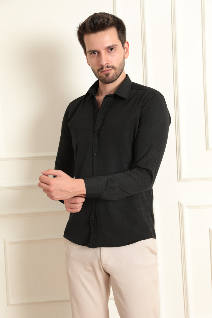 MPL Men's Patterned Shirt with 8 Buttons - Bountiful