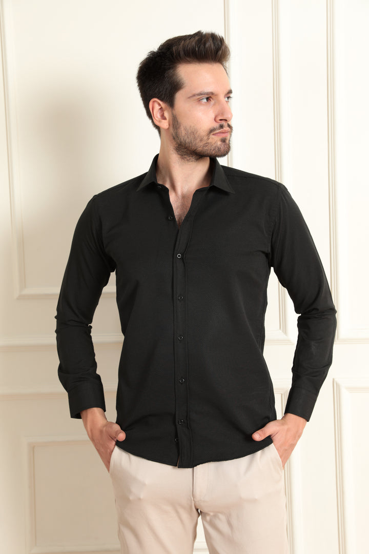 MPL Men's Patterned Shirt with 8 Buttons - Bountiful