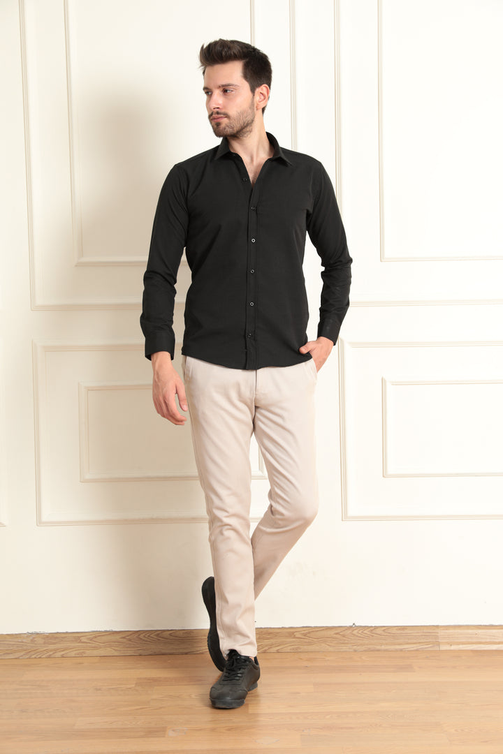 MPL Men's Patterned Shirt with 8 Buttons - Bountiful