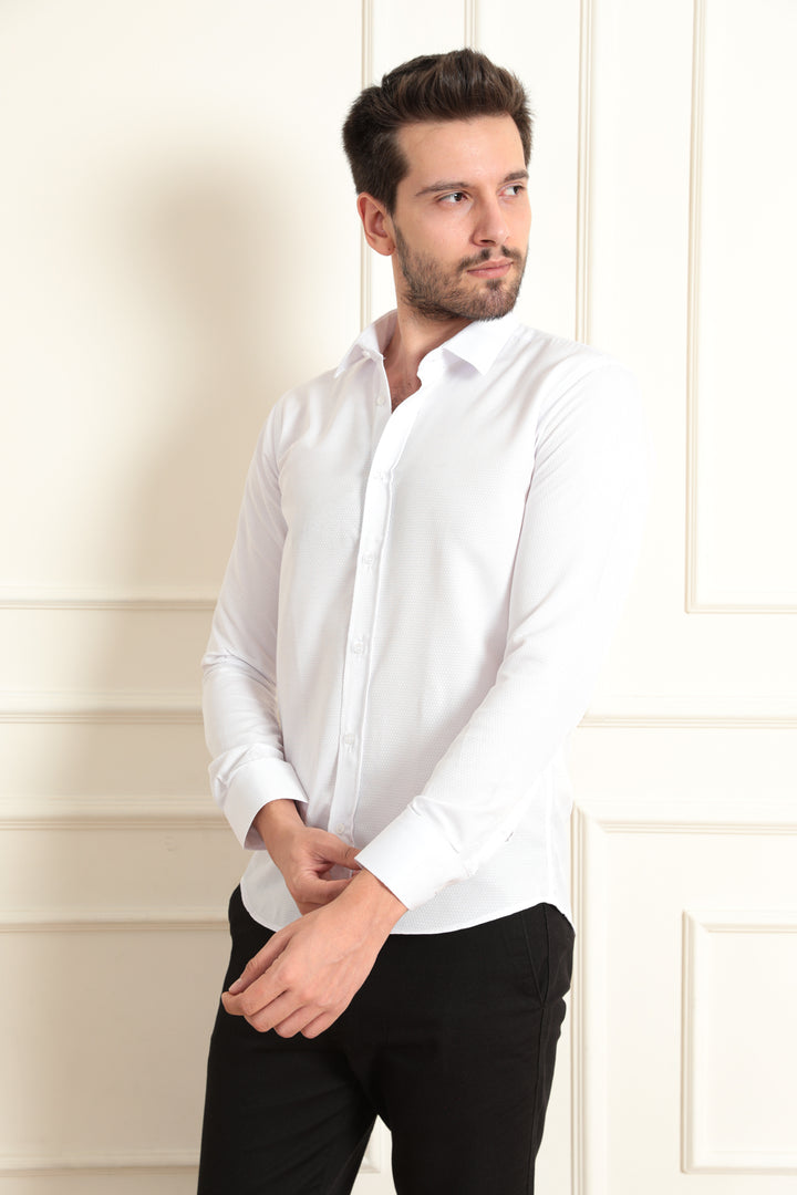 MPL Men's Patterned Shirt with 13 Buttons - Chiclana de la Frontera