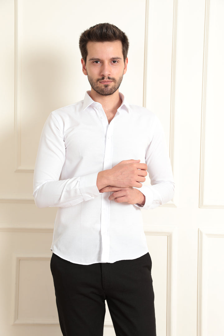 MPL Men's Patterned Shirt with 13 Buttons - Chiclana de la Frontera