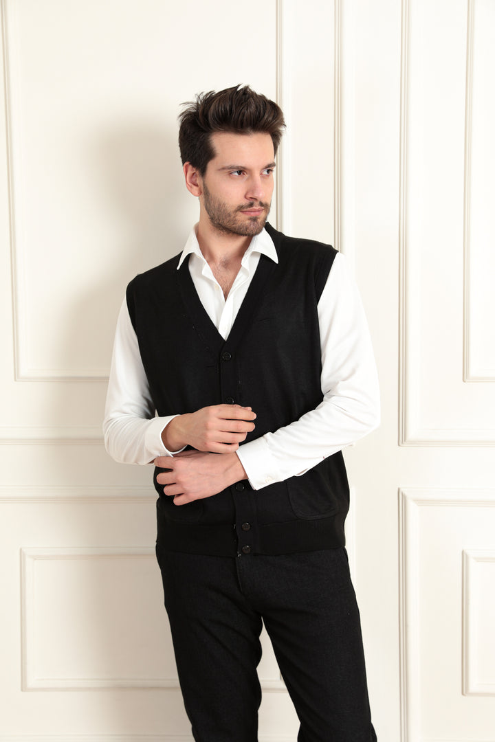 MPL Men's Knitted Vest - Valle de Santiago