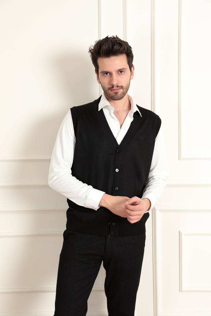 MPL Men's Knitted Vest - Valle de Santiago