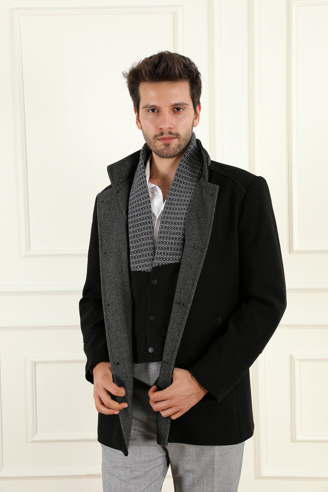 MPL Men's Cashmere Coat 12617 - Kamp-Lintfort