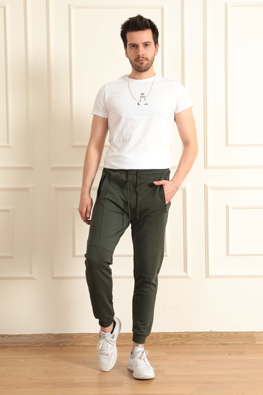 MPL Men's Ribbed Sweatpants 5033 - Grays
