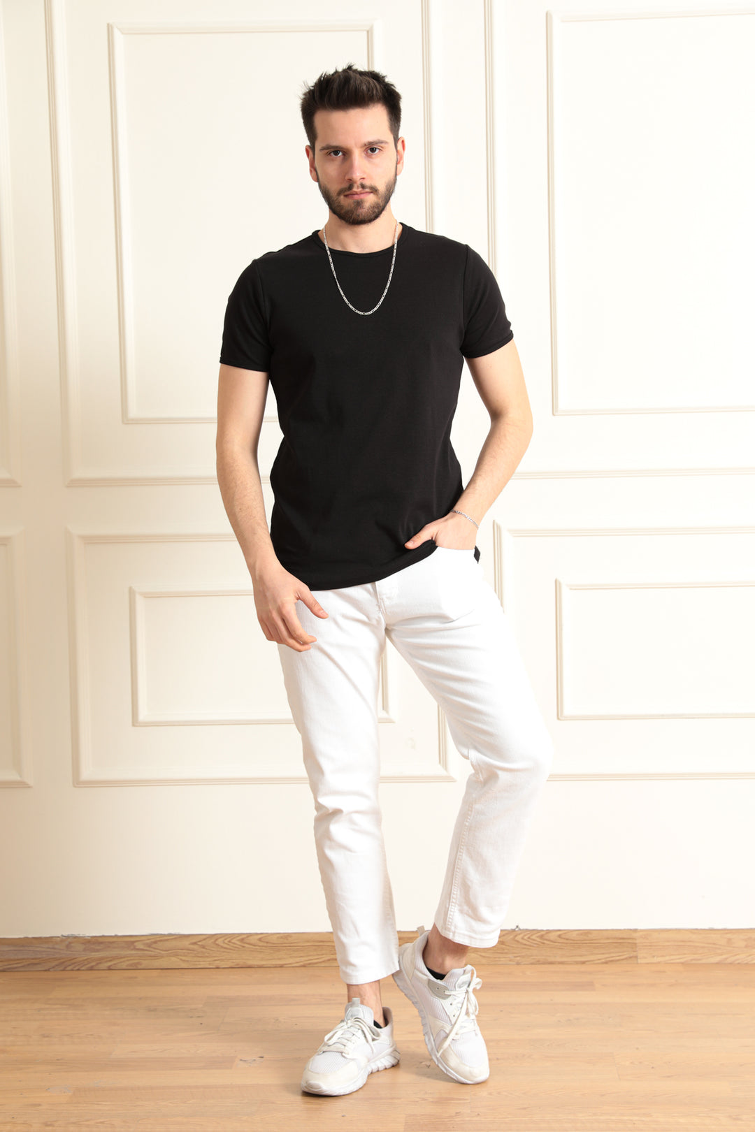 MPL Men's Modern Fit Bicycle Neck T-shirt 2143 - San Luis