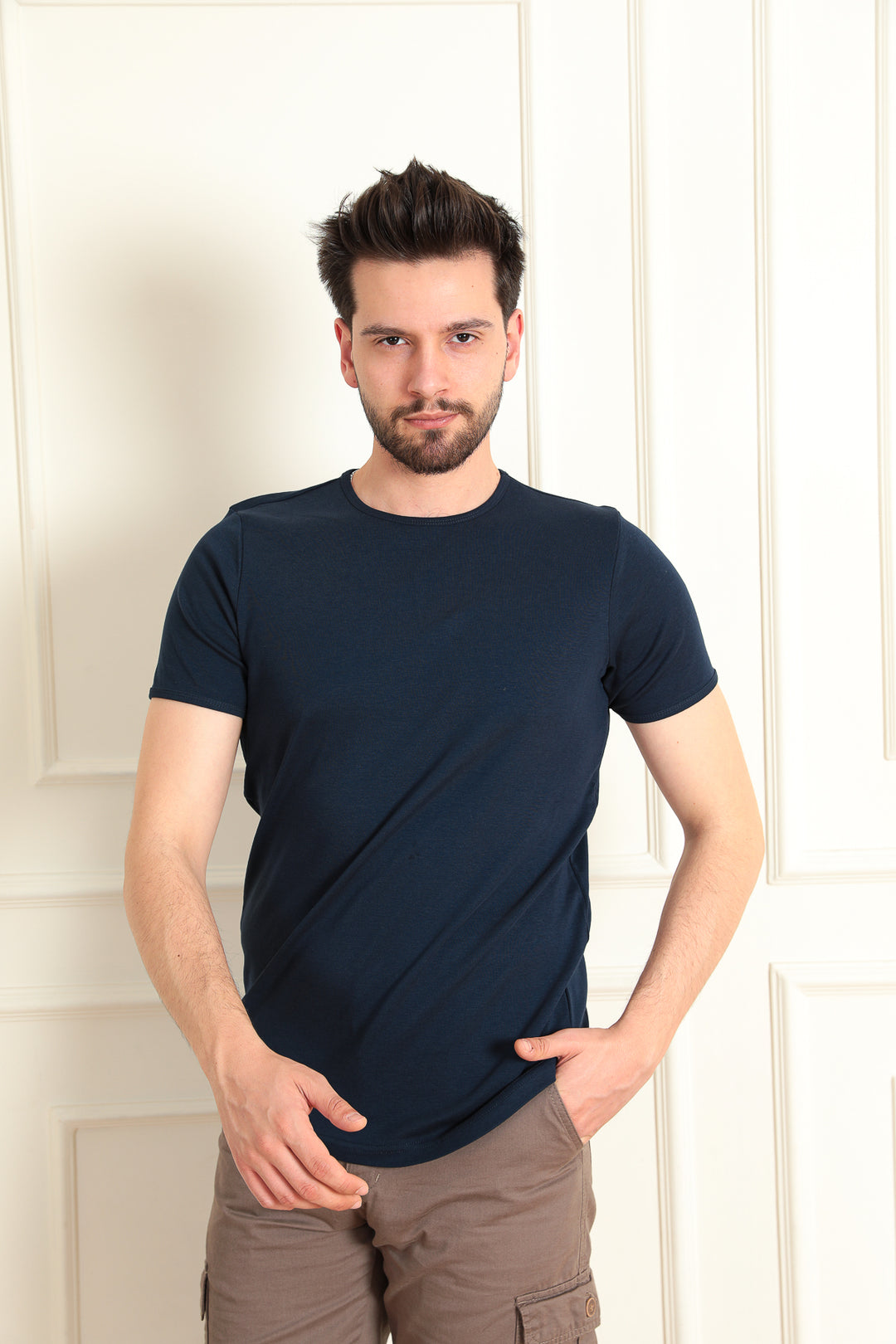 MPL Men's Modern Fit Bicycle Neck T-shirt 2143 - Fribourg