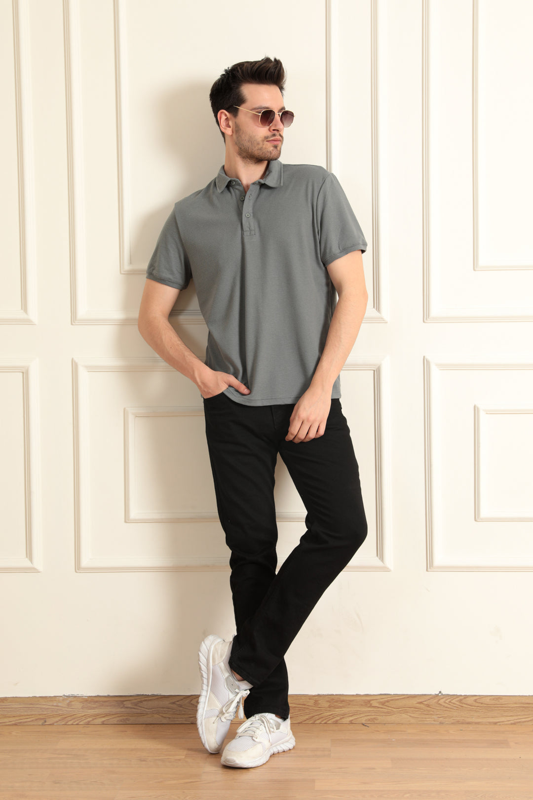MPL Men's Regular Fit Polo Neck T-shirt 2643 - Stamford